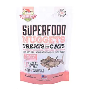 SuperFood Nuggets Treats for Cats - Salmon Recipe