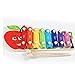 Produktbild EoamIk Grande Divertimento Holz Xylophon Acht klingt Knock PianoToy zum Lernen von Musik (Red Apple)