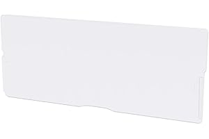 Akro-Mils 40717 Trennwände für große Schubladen, 6 Stück, Kunststoff, schwarz, Large Drawer