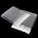 SODIAL(R) 100 Pcs Disposable Lip Brush Gloss Wands Applicator Makeup Cosmetic Tool White