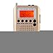 Produktbild Aircraft Band Radio Receiver Tragbarer UKW Vollband Radio Recorder Eingebauter Lithium Akku mit Hoher Kapazität, Radiosuchmodus, Stah Spurstangenantenne und Leistungsstarkem Speicher usw.(Gold)