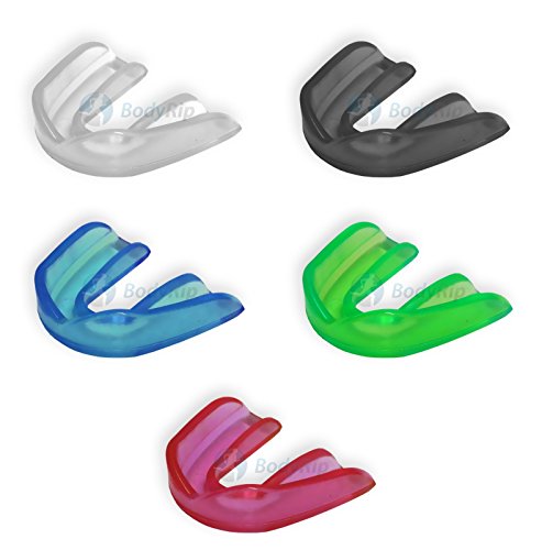 BodyRip Mixte Adulte 12 Ans + Protège-Dents Lourd Impact Absorption, Violet, Taille Unique