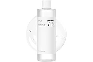 ANUA Heartleaf 77% Beruhigender Toner I pH 5,5 Pflege bei Hautproblemen, beruhigende Haut, erfrischend, reinigend (500 ml / 16,9 fl.oz.)