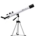 Produktbild OLDWANG Teleskop Astronomisches anfänger,HD Refraktor Einsteiger-Monokular,360 ° Stativ D-50T,Extender 3X,Brennweite 600mm