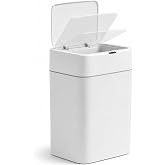 Mega Boy 22 Litre Otomatik Hareket Sens&ouml;rl&uuml; &Ccedil;&ouml;p Kovası, Banyo &Ccedil;&ouml;p Kovası, &Ccedil;ocuk Odası &Ccedil;&ouml;p Sepeti, &Ccedil;&ouml;p Kutusu, (2 adet 1.5 V A