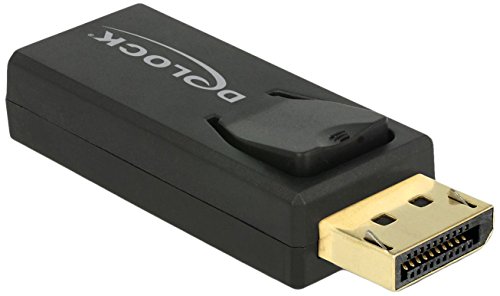 Delock 65571 Adapter Displayport 1.2 Stecker zu HDMI Buchse 4K Passiv schwarz