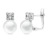 Oro blanco 18 k (750). Tipo cierre: Catalán. Largo(mm): 11. Ancho(mm): 6.5