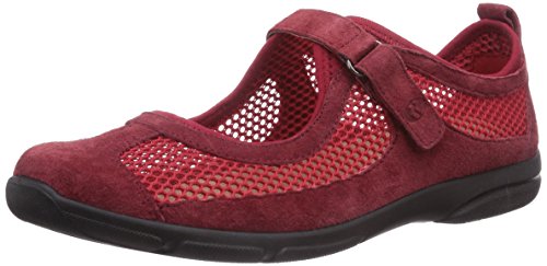 Romika Traveler 02 - Zapatilla Deportiva de Piel Mujer, Color Rojo, Talla 37