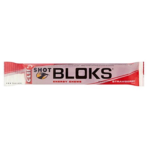 Clif Shot Bloks Energy Chews Strawberry 60g