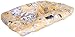 Balboa Baby Shopping Cart Cover in Yellow Floral