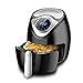 Produktbild LHJCN Heißluftfritteuse Hot Air Fryer Airfryer Smart Fryer Fritteuse Ohne Öl Fett 3.5L gesundes Kochen, einfache Reinigung, Black