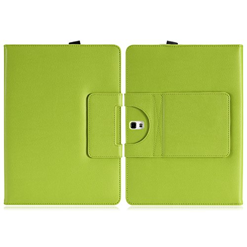 MoKo Samsung Galaxy Tab S 10.5 Bluetooth Tastatur Hülle – PU Leder Tasche Schutzhülle mit abnehmbarer Wireless Bluetooth Keybord Case QWERTY Layout für Samsung Galaxy Tab S 10.5 Zoll Tablet, Grün - 2