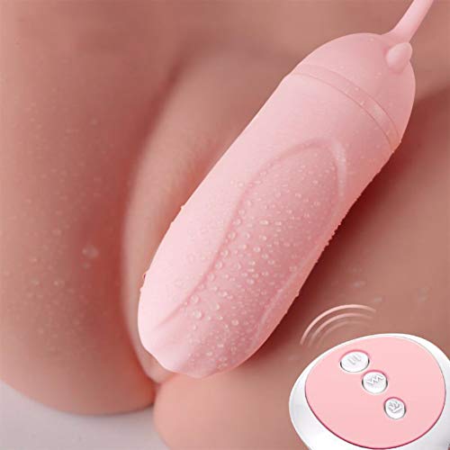 Preisvergleich Produktbild BABYOYB Drahtlose Fernbedienung Ei Jumping Lade Mini Massagegerät Wasserdichte Körper Entspannende-Silikon Tasche Reise Verschiedene Geschwindigkeit Und Muster Geeignet Für Frauen