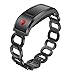 Produktbild MMLC Garmin Vivofit 2 Solid Edelstahl Zubehör Uhrenarmband Strap Metallbänder (Black)