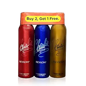 Revlon Charlie Deodorant For Women (Combo Of 3)