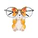 Produktbild Konrisa Kreative Brillenhalter Lustiger Corgi Hund Ornament Brillenständer Sonnenbrillen Brillenbox Ausstellungsstand Hause Büro Dekoration Brillenhalter für Frauen Männer Kinder