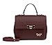 Produktbild Elizabeth George Damen Handtasche 797-2 Bordeaux Rot Damentasche Henkeltasche Tragetasche Schultertasche Shopper Umhängetasche