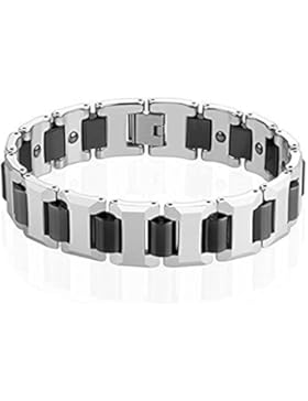 Tapsi´s Coolbodyart® Armband schwere Ausführung Wolframcarbid in gold, blau und schwarz Länge 200 mm Breite 16.25...