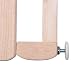 Safetots Chunky Wooden Pressure Fit Stair Gate 74 - 97 cm (81 - 89 cm, natural)