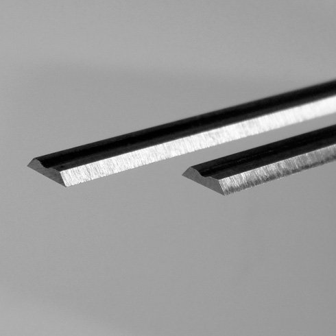 2 Stück HSS Hobelmesser Ersatzmesser 82 x 5,5 x 1 mm