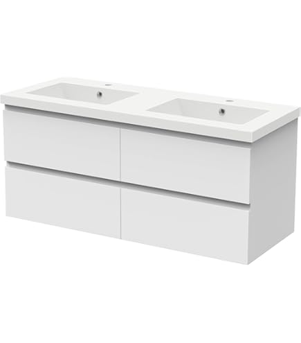 YOSOO Meubles-lavabos De Salle De Bains - Armoire D'évier Avec Lavabo