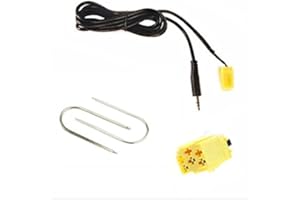 sound-way Jack Cable Aux in 3.5mm Adaptateur Aautoradio Compatible avec Fiat, Lancia, Alfa Romeo, Smart ForTwo