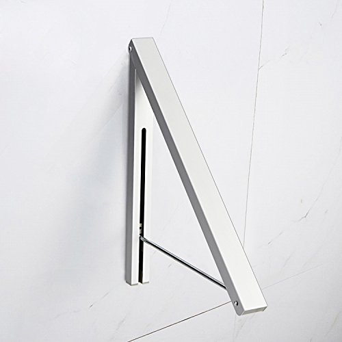 Amzdeal Kleiderhaken Klappbarer Kleiderhaken Wandhaken, Silber - 5