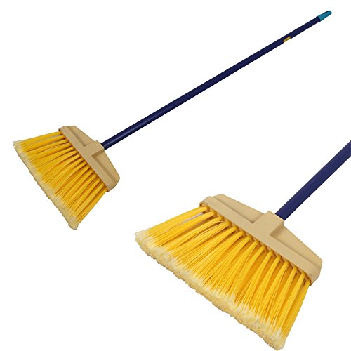 Preisvergleich Produktbild Feinschmutz Besen mit Stiel 123cm Feger Kehrbesen Stielbesen Borsten