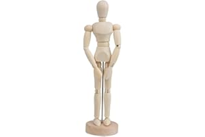 CRAWFORD & BLACK Wooden Artist Manikin - 12 Inches