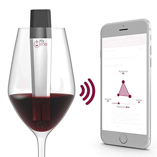 MyOeno Le Sommelier connecté Qui Analyse Le vin Que Vous dégustez ! L'accessoire Indispensable pour Tous Les Amateurs de vins