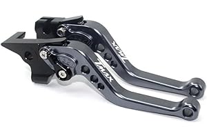 HZlailai Per T MAX 530 DX TMAX 530 SX 2012-2019 Maniglie Regolabili Leve Freno Breve Leve Frizione Titanio