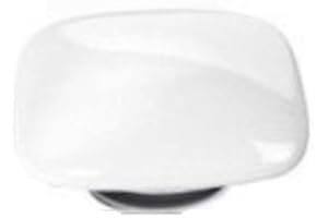 KBAD Deckel Kappe Push Open Ablauf Ventil Standart Gewinde G1 1/4" Keramik Eckig