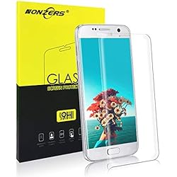 Protector de Pantalla para Samsung Galaxy S7 Edge,Cobertura Total (3D Curvo) Cristal Templado para S7 Edge,Premium HD Vidrio Templado,1 Unidade