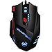 Produktbild [Neue Version] Oria Gaming Maus, Optisch 9200 DPI PC Gamer Maus mit DPI, Gewichten und RGB Beleuchtung, Ergonomisch USB Wired Gaming Mouse mit 9 Tasten Feuer für Pro Gamer, Windows 7/8/10, etc