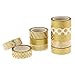 Produktbild 10x Gold Washi Tape Dekoband Masking Tape Klebeband Scrapbooking Serie Leimpapier Maskierung Klebeband Scrapbooking DIY