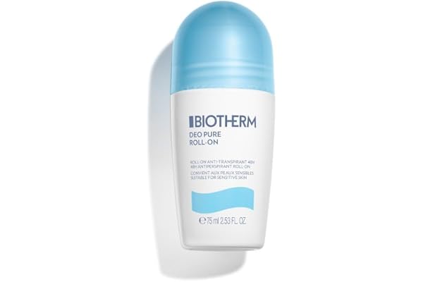 BIOTHERM - Deo Pure Déodorant - Anti-Transpirant - Efficacité Longue Durée - Tous Types de Peaux - Convient Aux Peaux Sensibles