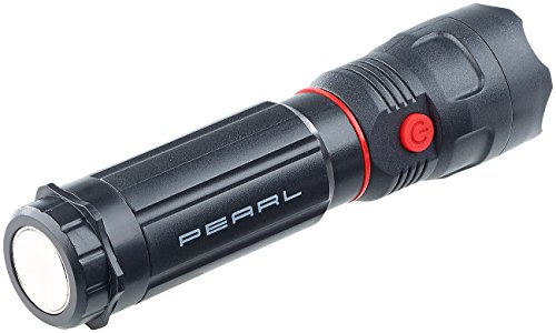 PEARL 2in1-LED-Taschenlampe mit Arbeitsleuchte, Magnet, 2x 3 W, 300 lm, IPX4 - 6