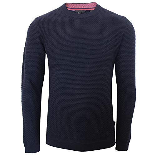Ted Baker Percypi LS Textured Crew Neck Knitwear