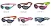Real Kids Shades Explorer Flex Fit Removable Band with Polycarbonate Sunglasses (Lens 0 Plus, Cherry Pink/Lime Green)