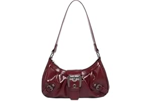 TJHDSF Y2k Bag, Vintage Tasche, Vintage Bag, Y2k Tasche, Women Handtasche, Bags MäDchen, Aesthetic Taschen, Purse 2000s, Punk-Style Damen-Umhängetasche, für Den Alltag, Geschenke