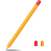 Silicone Case Pencil Pro Silicone Anti-Slip Protection Case YELLOW Compatible with NovStrap Apple Pencil Pro (2024)