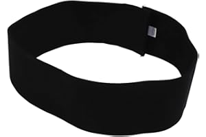 FOLANDA Breast Implant Stabilizer Band, Breathable Breast Support Band, Cotton Post Surgery Breast Augmentation Strap, Adjustable Extra Sports Bra Strap for Yoga, Walking, Running, Riding, Workout(L)