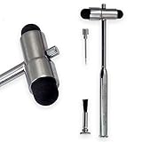 PTL® Babinski Buck neurological Reflex Hammer Percussion handle Pin & Bruch Prestige