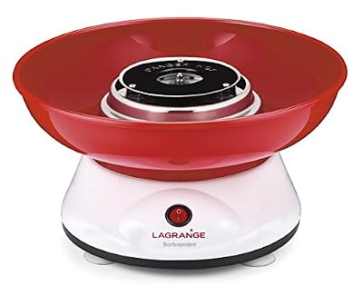 lagrange Barbapapa Machine à barbe à papa Rouge/Blanc 400 W