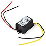 VOANZO Convertisseur 48V à 24V DC Convertisseur Abaisseur 20A Pour Systèmes De Sécurité De Véhicules Instrumentation De Matériel Médical