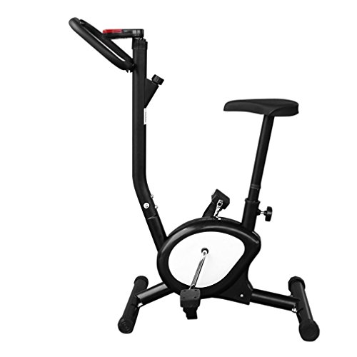 En Venta Bicicleta Estática, Ejercicio en Casa, Pantalla LCD, Cómodos
cojines de esponja y reposabrazos, Altura ajustable de la silla de
montar (Negro) en Amazon