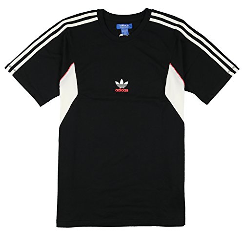Preisvergleich Produktbild adidas Herren Teorado Track Shirt, Medium Schwarz Weiß Pink