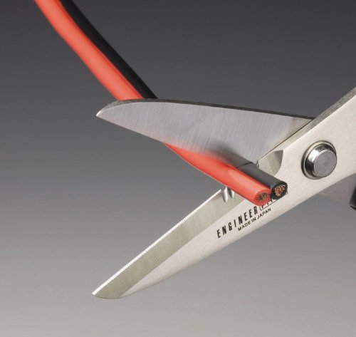 Qualität japanische Schere (Heavy Duty, Lage, schneiden Kevlar). Ideal für Werkstatt, Handwerker, DIY Kunsthandwerk etc. engineer ph-51 Engineer ph-51, Heavy Duty Scissors (kevlar capable) - 6