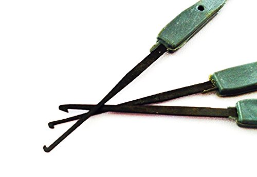 für Broken Key Extractor Set Schlosser Werkzeug Schlüssel entfernen Entfernen Haken Verschluss Kit - 6