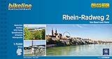  Bikeline Rhein-Radweg 2: Von Basel nach Mainz. Radtourenbuch, TEIL 2, 1 : 75 000, 807 km, GPS-Tracks-Download, wetterfest/reißfest